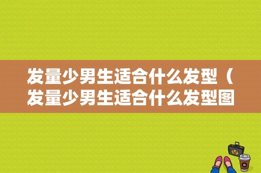 发量少男生适合什么发型（发量少男生适合什么发型图片）