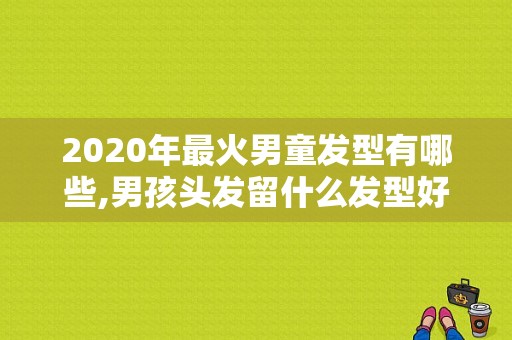 2020年最火男童发型有哪些,男孩头发留什么发型好看