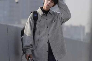 男衬衣配什么外套好看（冬季内搭衬衫外套穿什么男）