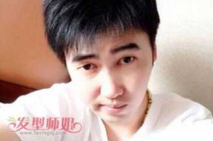 水滴形状的脸适合什么发型,水滴脸型适合什么发型男