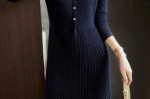 藏青色裙子配什么颜色鞋子,黑色长裙配什么鞋图片女