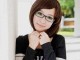 圆眼镜适合什么发型