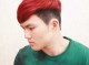 大脸适合什么发型男（脸大的男生适合什么发色）