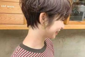 纹理烫适合剪什么发型,短发烫什么头好看图片