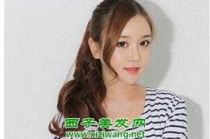 中分刘海怎么扎马尾（中分刘海怎么扎马尾好看又简单）