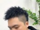 圆脸适合摩根烫蓬松的吗男,圆脸烫什么发型男生