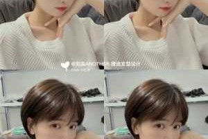 学生短发又蓬又厚怎么办,短发怎么打薄视频