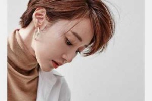 美人尖适合什么短发（短发搭配什么耳环好看）