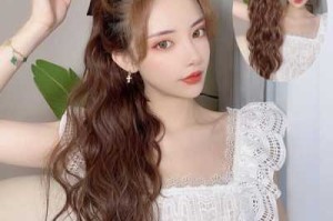 羊毛卷发带怎么扎好看,卷发带怎么用图解