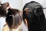怎么扎古代簪子,怎么用簪子挽头发视频教程