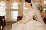 圆脸脖子短适合什么样的婚纱,圆脸适合什么婚纱造型图片