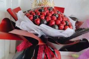 零食扎花束怎么扎,水果头怎么扎图解视频