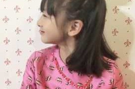 夏天齐刘海怎么扎好看（女童刘海夏天怎么扎起来）