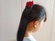 小孩马尾怎么扎好看（儿童头发怎么扎蝴蝶结高马尾）