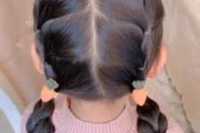 怎么给小孩扎头发好看（怎么给小孩扎头发好看简单的方式）