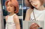 短发要染色才好看吗,剪短发染什么颜色好看女生