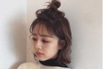苹果脸女孩适合什么样的短发发型,女生短发怎么扎苹果头发