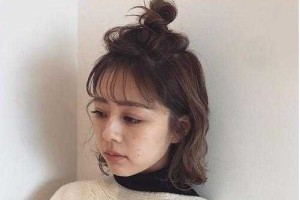 苹果脸女孩适合什么样的短发发型,女生短发怎么扎苹果头发