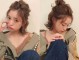 丸子头烫发后怎么扎好看,烫发怎么扎好看丸子头女生