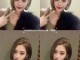 五十八岁女短发染什么颜色脸好看,中年短发染什么颜色显年轻