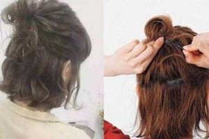 齐短发怎么扎简单好看（齐短发怎么扎简单好看 可爱）