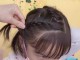 小女孩短头发怎么扎（一边长一边短的发型怎么扎）