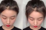 刘海丸子头扎法,留海丸子头怎么扎好看图片