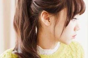 扎高马尾适合什么刘海（扎高马尾适合什么刘海学生）