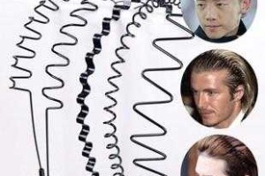 长头发怎么戴发网,长头发怎么带发带男