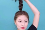 头发不长怎么扎丸子头（头发少怎么扎丸子头）
