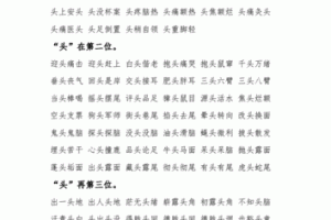 什么头什么棒（什么头什么棒四字词语）