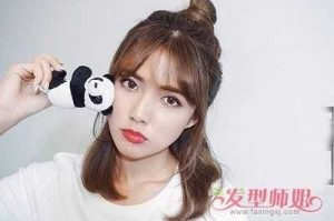 长发刘海怎么扎好看（长发刘海怎么扎好看图片）