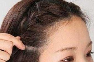怎么编刘海斜辫子图解（怎么编刘海斜辫子图解视频）