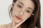 瓜子脸适合什么戴什么眼镜,
