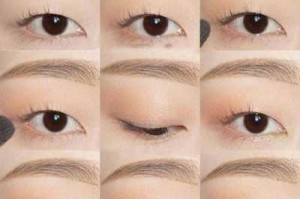 内双新手画眼妆最简单方法,内双怎么画眼妆图解女