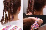 怎么用彩色绳子编头发（彩绳编发怎么编简单又好看）