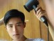 吹风机怎么吹头发蓬松（吹风机怎么吹头发蓬松男）
