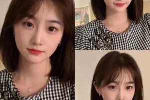 圆脸，脖子短，头发细软，适合留什么发型呢,脖子不长适合什么发型女