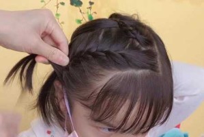 短头发怎么弄好看女生（冬天小孩头发短，怎么扎好看）