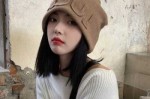 短发适合什么帽子图片（短发适合什么帽子图片女）