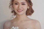 短发新娘如何拍婚纱照更好看,短发怎么弄新娘头图片