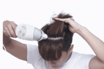 头发怎么往后吹（头发怎么往后吹干）