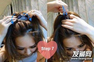 马尾辫的编法,马尾辫卷发怎么弄好看