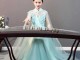 古筝头发怎么梳,古筝演出发型怎么梳好看