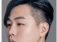 额头向后倾斜什么发型,额头后倾适合什么发型男