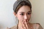 脸大的如何戴发箍,脸大带什么发箍好看图片