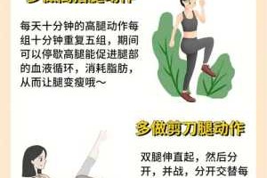 怎么减大腿最快,怎么瘦大腿快有效的方法