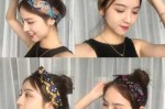 发戴怎么戴才好看图片（发带怎么带好看）