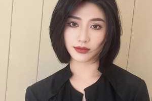 脸型为方脸的女生适合什么样的短发短发,方脸短发适合什么发型好看