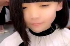 幼儿园学生头怎么剪,怎么自己剪学生头发女生